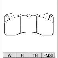 DIXCEL Front Brake Pads – Ford Mustang 5.0 GT / Bullitt (S550 | FM / FN)