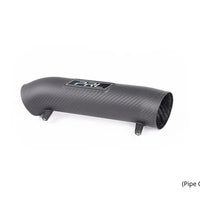 PRL Motorsports Inlet Pipe Only - Matte Carbon Fibre - Honda Civic Type R FL5 22+