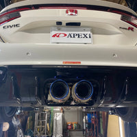 APEXI N1 EVOLUTION + GT FRONT PIPE FULL EXHAUST KIT FOR FL5 HONDA CIVIC TYPE R