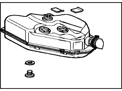 TOYOTA Genuine OEM AE86 LEVIN or Trueno EFI fuel tank assy 77001-19295