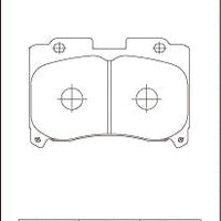 Dixcel Front Brake Pads - Toyota Supra (JZA80) 17