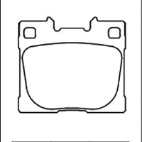 DIXCEL Rear Brake Pads – Toyota GR Yaris (GXPA16) / GR Corolla (GZEA14H)