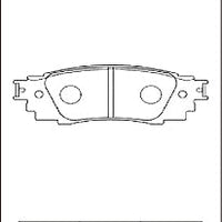 DIXCEL Rear Brake Pads – Lexus LBX Morizo RR (GZEA14)