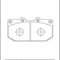 DIXCEL Front Brake Pads – Subaru WRX (GDA/GDB) / Nissan 200sx (S14/S15) / Nissan Skyline (R32/R33/R34)