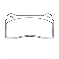 DIXCEL Rear Brake Pads – Nissan GT-R (R35)