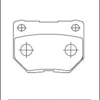 DIXCEL Rear Brake Pads – Subaru WRX (GDA/GDB) / Nissan Skyline (R32/R33/R34)