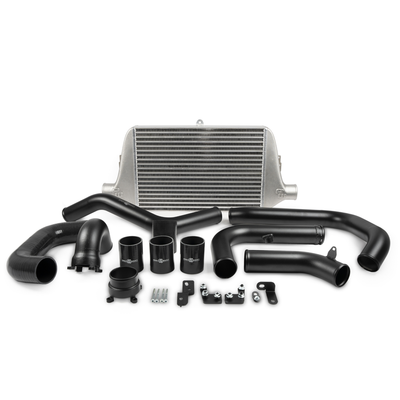 Process West Stage 2 100mm Front Mount Intercooler Kit w/Raw Finish Core - Suit PW Intake Manifold