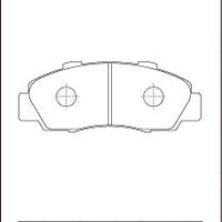 DIXCEL Front Brake Pads – Honda Integra Type R (DC2 98 Spec)