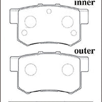 DIXCEL Rear Brake Pads – Honda Integra Type R (DC2) / Honda S2000 (AP1 / AP2)