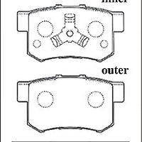 Dixcel Rear Brake Pads - Honda CR-V (RD6/RD7/RE3/RE4/RM1/RM4)
