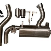 Active Autowerke F3X M235i Valved Rear Exhaust System GEN 2 – black tips – 2012+ M235i
