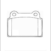 DIXCEL Rear Brake Pads – Mitsubishi Lancer Evolution X (CZ4A)