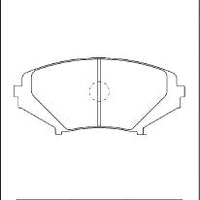 DIXCEL Front Brake Pads – Mazda RX-8 (SE / FE)