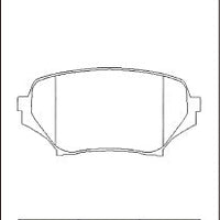 DIXCEL Front Brake Pads – Mazda MX-5 (NC18)