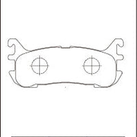 DIXCEL Rear Brake Pads – Mazda MX-5 (NA8C / NB8C)