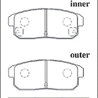 DIXCEL Rear Brake Pads – Mazda RX-8 (SE / FE)