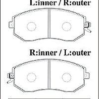 DIXCEL Front Brake Pads – Subaru WRX (GR / GV) / BRZ (ZC6 / ZD8) / Toyota 86 (ZN6) / GR86 (ZN8)