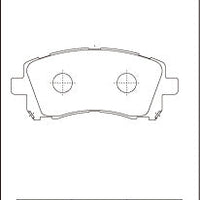 DIXCEL Front Brake Pads – Subaru WRX (GC8) / WRX STI (V3 / V4)