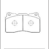 DIXCEL Front Brake Pads – Subaru WRX STI / BRZ / Mitsubishi Evo / Toyota 86 / Renault Megane RS (Brembo 4-Piston)
