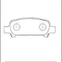DIXCEL Rear Brake Pads – Subaru WRX STI (GC8) / Impreza (GD) / Liberty / Forester