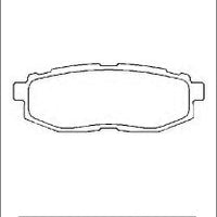 DIXCEL Rear Brake Pads – Subaru WRX (VA / VB) / BRZ (ZC6 / ZD8) / Toyota 86 (ZN6) / GR86 (ZN8)