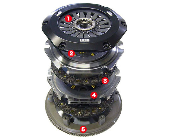 HKS LA CLUTCH TWIN For MAZDA RX-7 FD3S 13B-REW 26011-AZ001
