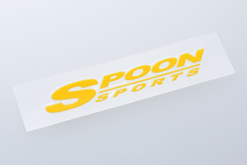 SPOON SPORTS YELLOW SPOKE STICKER FOR SW388 ALLOY WHEELS