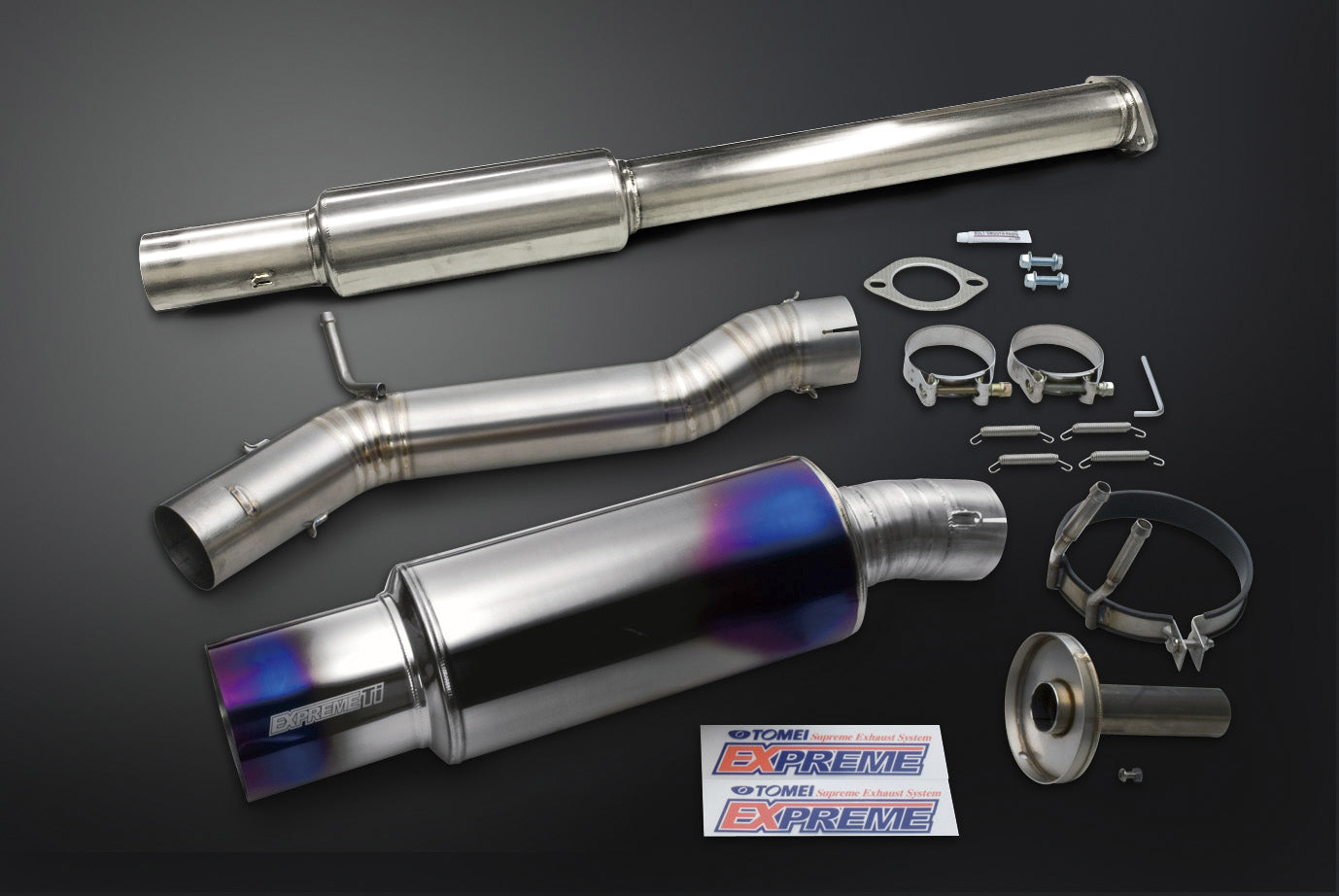 TOMEI TI RACING EXHAUST FOR MITSUBISHI EVOLUTION EVO 10 X CZ4A 4B11 440027 EVO10