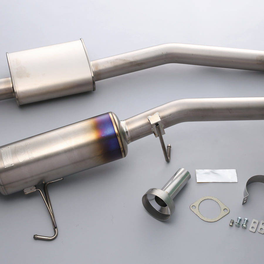 TOMEI TI SPORTS TITANIUM MUFFLER FOR BCNR33 RB26DETT