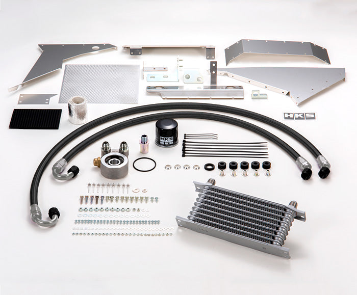HKS OIL COOLER KIT BLACK S TYPE FOR HONDA CIVIC TYPE R FK8 K20C