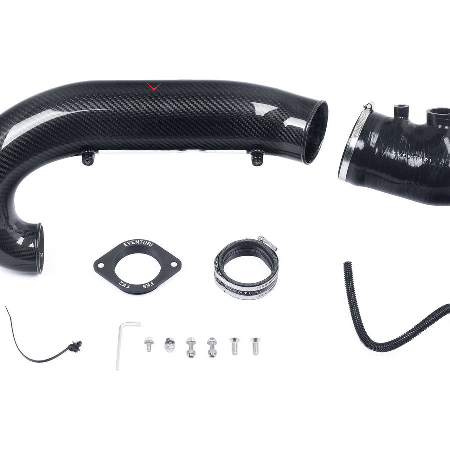 Eventuri Civic FK8 V3 Oversized Carbon Turbo Tube