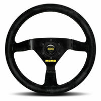 MOMO MOD 69 Black Suede 350mm Steering Wheel - 11111693521L