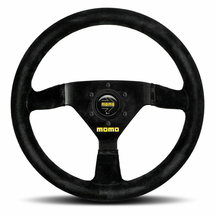 MOMO MOD 69 Black Suede 350mm Steering Wheel - 11111693521L