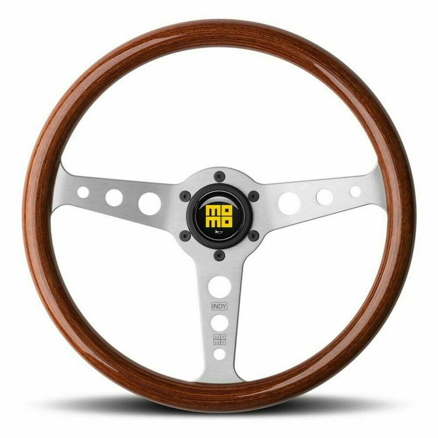 MOMO Heritage Indy Wood 350mm Steering Wheel - VINDYHERMW35