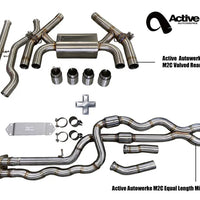 Active Autowerke F87 M2C Exhaust Bundle Equal Length