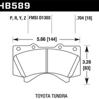 Hawk Performance Super Duty Front Brake Pads