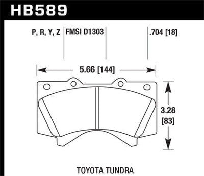 Hawk Performance Super Duty Front Brake Pads