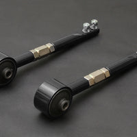 Hardrace HARDENED RUBBER HEAVY DUTY TENSION/CASTER ROD BLACK NISSAN SILVIA 180SX S13, FAIRLADY Z32 89-00, SKYLINE R32 GST-T, CEFIRO A31 88-93