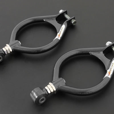 Hardrace HARDENED RUBBER REAR UPPER CAMBER KIT BLACK NISSAN SILVIA 180SX S13, FAIRLADY Z32 89-00, SKYLINE R32 GTS-T/GT-R