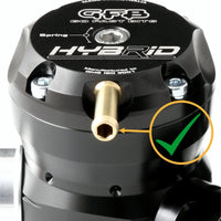 GFB Replacement 4AN Vacuum Fitting for Mach 2/Hybrid/Respons/Deceptor Pro BOV