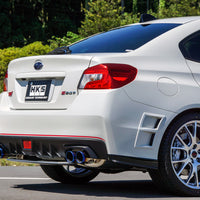 HKS Super Turbo Muffler EXHAUST For SUBARU WRX STI VAB