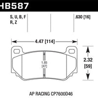 Hawk Performance DTC 70 Brake Pads