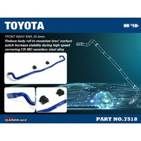 HARDRACE FRONT SWAY BAR SUBARU, TOYOTA, 86, BRZ, FR-S, ZC 6, ZN6, FT86/FR-S ZN6/ZC6