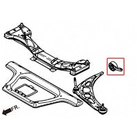 HARDRACE FRONT LOWER ARM BUSH BMW, 3 SERIES, Z4, E46, E85/E86