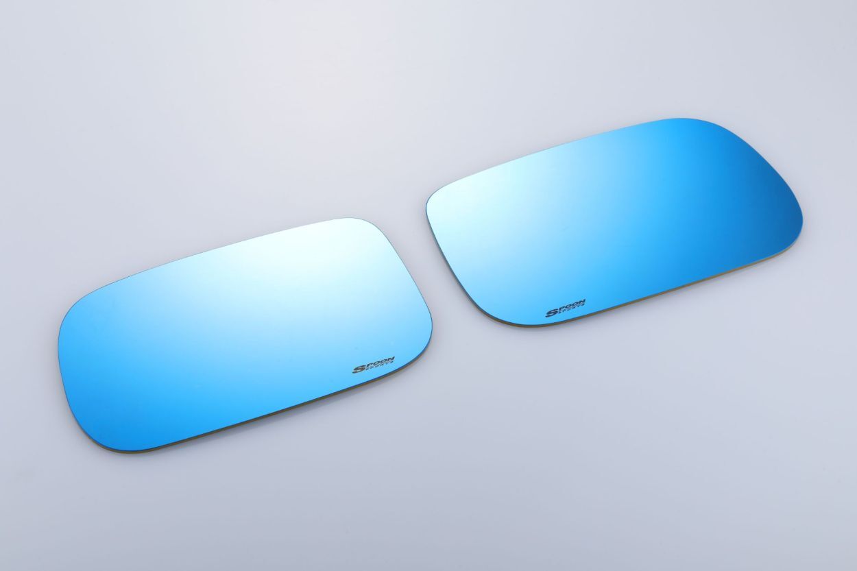SPOON SPORTS BLUE WIDE DOOR MIRROR ACCORD EURO CL7 CL9
