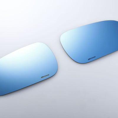 SPOON SPORTS BLUE WIDE DOOR MIRROR EK CIVIC DC2 INTEGRA