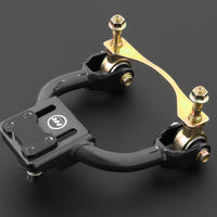 Hardrace HARDENED RUBBER FRONT CAMBER KIT BLACK UPPER ARM HONDA EG CIVIC 92-95, INTEGRA DC2 94-01, DEL SOL EG1/2