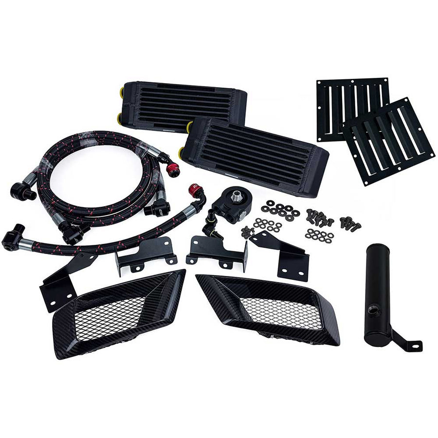 CSF Racing Dual Engine Oil Cooler Kit