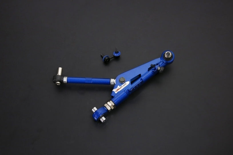 FRONT ADJUSTABLE LOWER CONTROL ARM+SWAY BAR LINK V2, MINIMUM +25MM EXTEND NISSAN, SILVIA, SKYLINE, R32, Q45, Y33 97-20