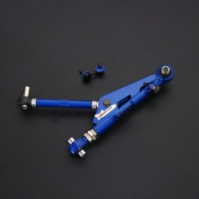 FRONT ADJUSTABLE LOWER CONTROL ARM+SWAY BAR LINK V2, MINIMUM +25MM EXTEND NISSAN, SILVIA, SKYLINE, R32, Q45, Y33 97-20